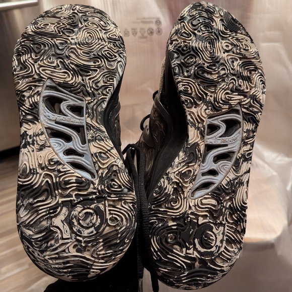 Nike KD 15 basketball sneakers men's size 11 black and white refuge Kevin Durant - Picture 4 of 8